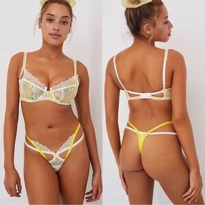 FOR LOVE & LEMONS | 3 Piece Lingerie Set